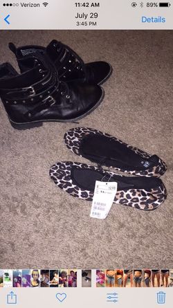 BRAND NEW flats and boots