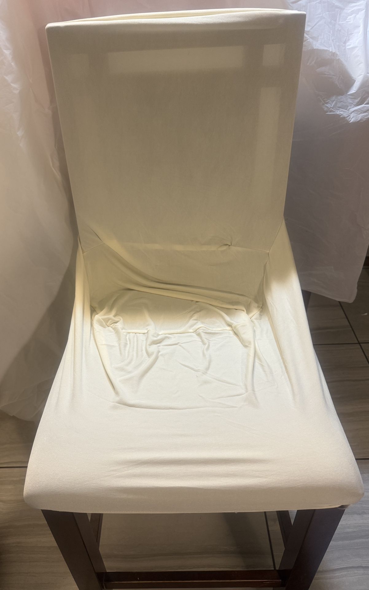 Chair Covers, Ivory, Universal Fitted Chair Cover, Wedding Party Banquet Holiday