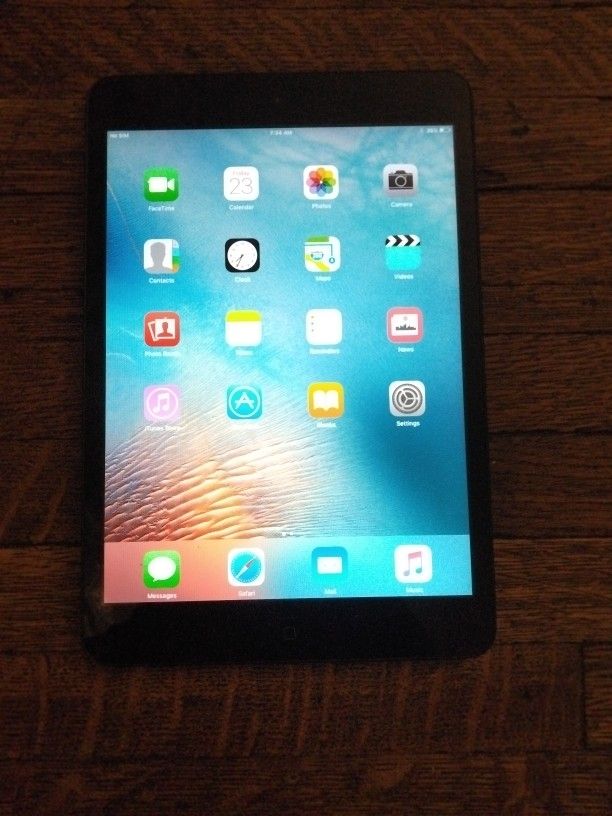 iPad Mini 2nd Generation iOS 9.6.3