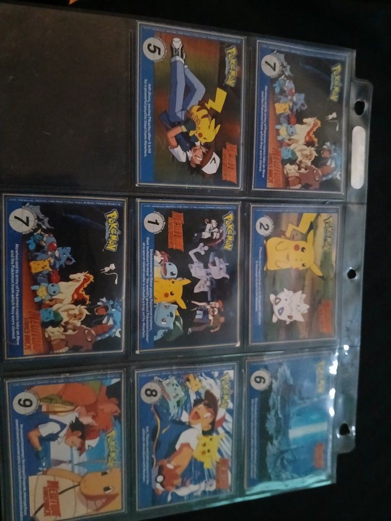 1999 Burger King Pokémon Cards