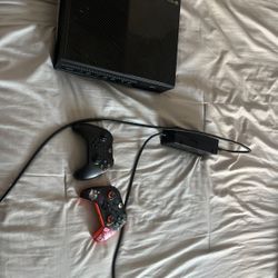 Xbox One Power Cables And Controller