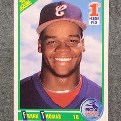 1990 Score 663 Frank Thomas Rookie Card