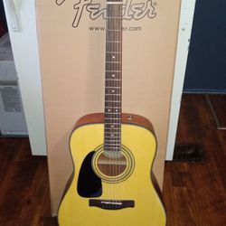 Fender Acoustic LH Guitar! 