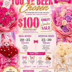 Bouquet Flash sale