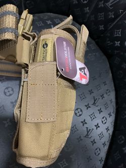 Tacticon Armament Battle Holster Tan MOLLE