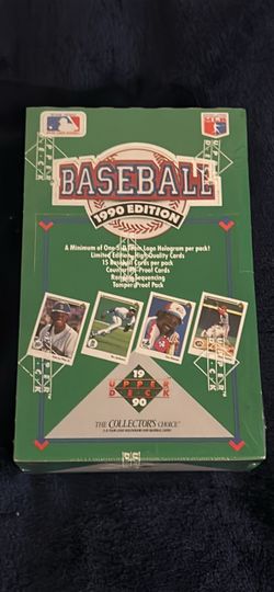1990 Upper Deck Baseball Factory Sealed Complete Set – 800 Cards