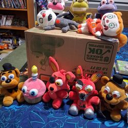 FNAF Funk Plushies Lot