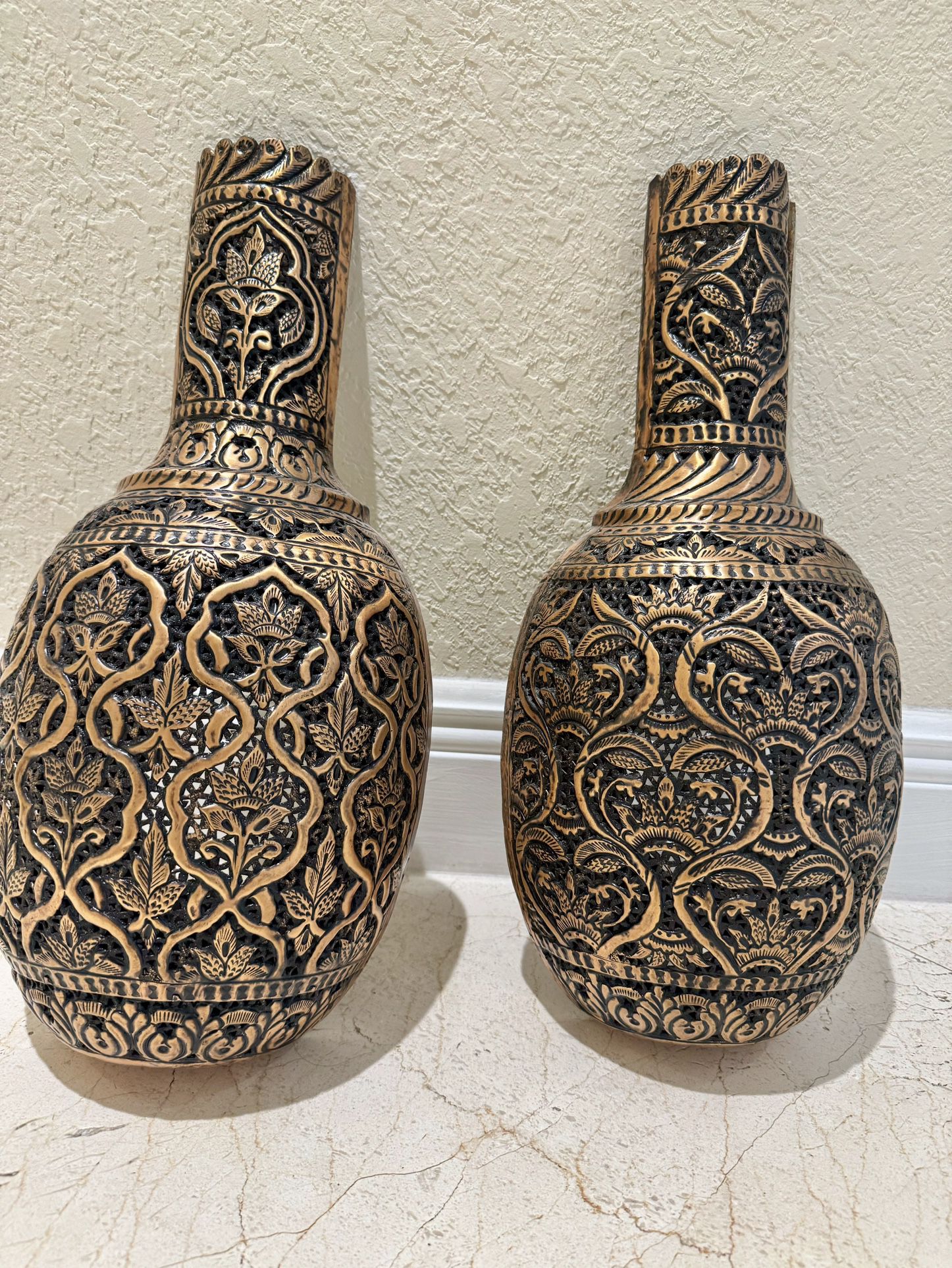 Beautiful Copper Wall Decor In A Great Condition Comes In A Set For $50