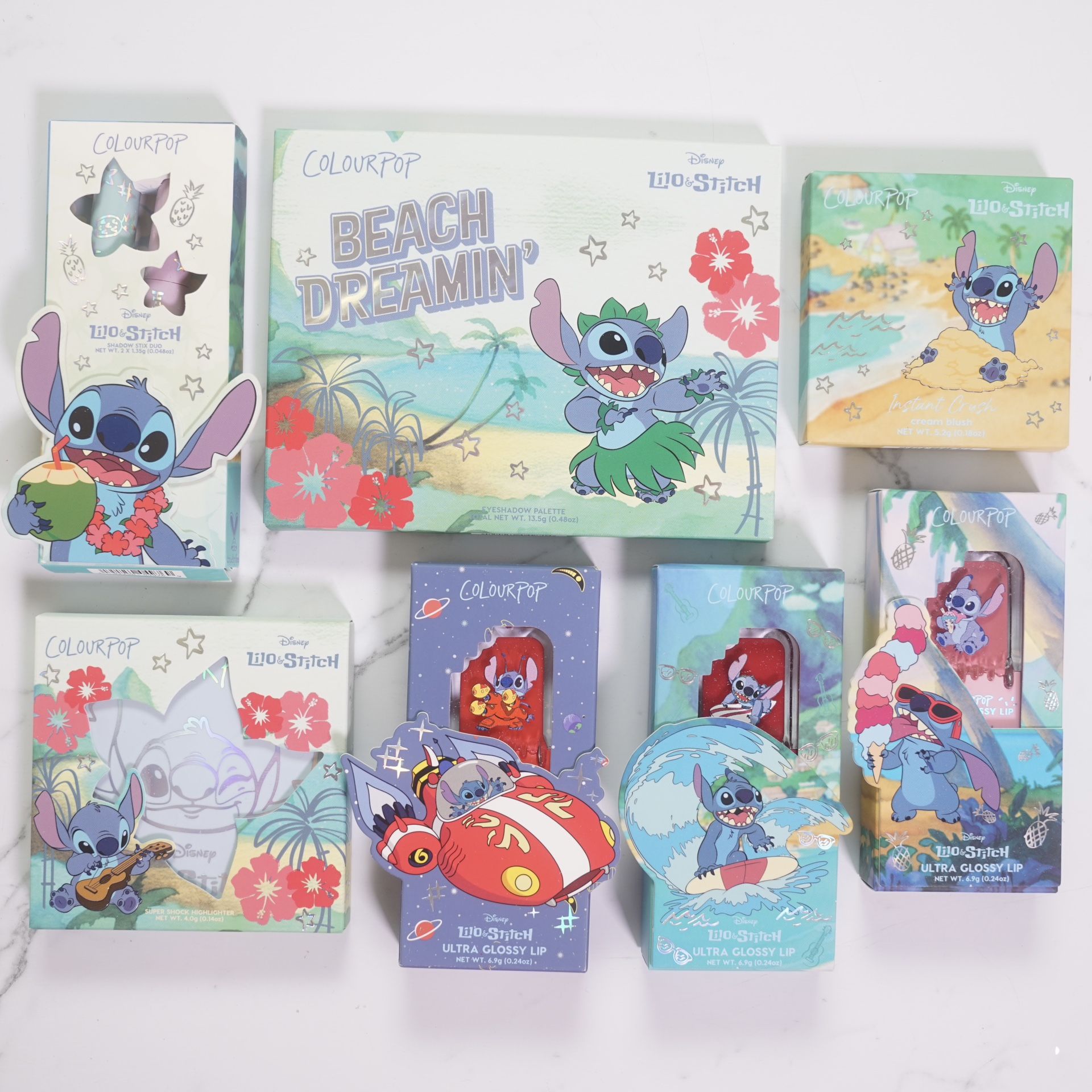 COLOURPOP x Disney Lilo and Stitch Collection (100% New & Authentic)