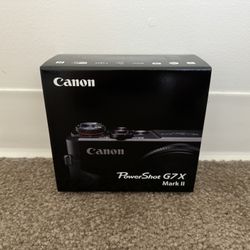 Canon PowerShot G7 X Mark II Digital Camera Brand New