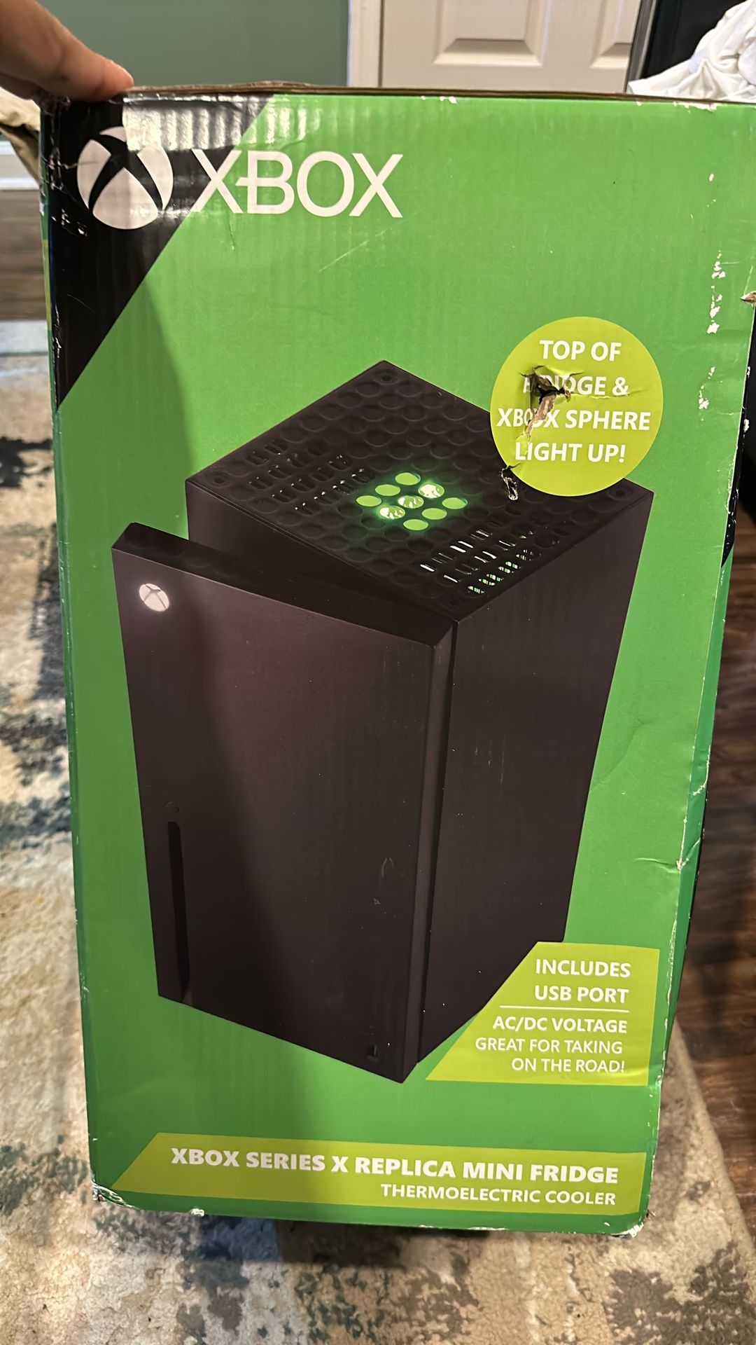 New In Box XBox Series X Replica Mini Fridge