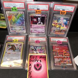 Pokémon slabs for sale 