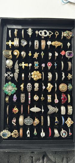 Large Mixed Jewelry Ring