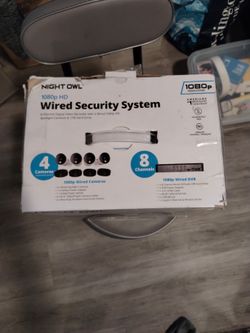 Night Owl Wired Security Camera System 4 Camera 8 Channel