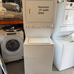Kenmore Stackable Washer Dryer 