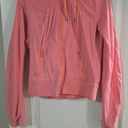 Lululemon orange/pink size 6 jacket