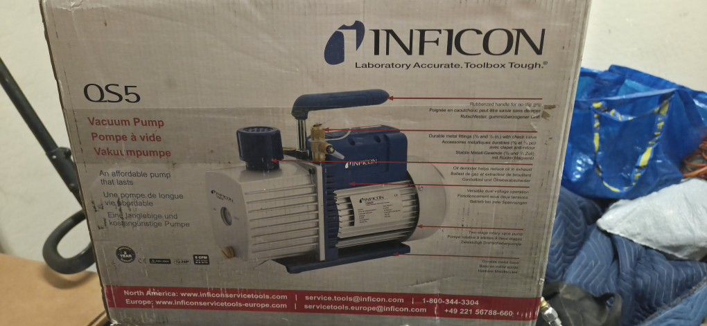 Inficon QS5 Vacuum Pump