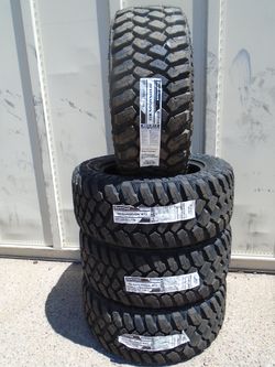 33x12.50R20 LT New Firestone Destination MT2 Mud Terrain 10 Ply Tires