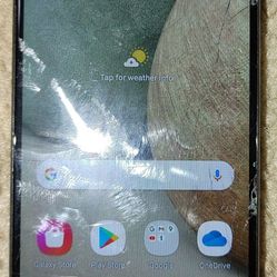 Samsung A12 Metro Network Unlocked. Cracked Screen 