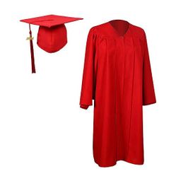Red Cap and Gown 