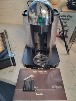 Nespresso with pod drawer