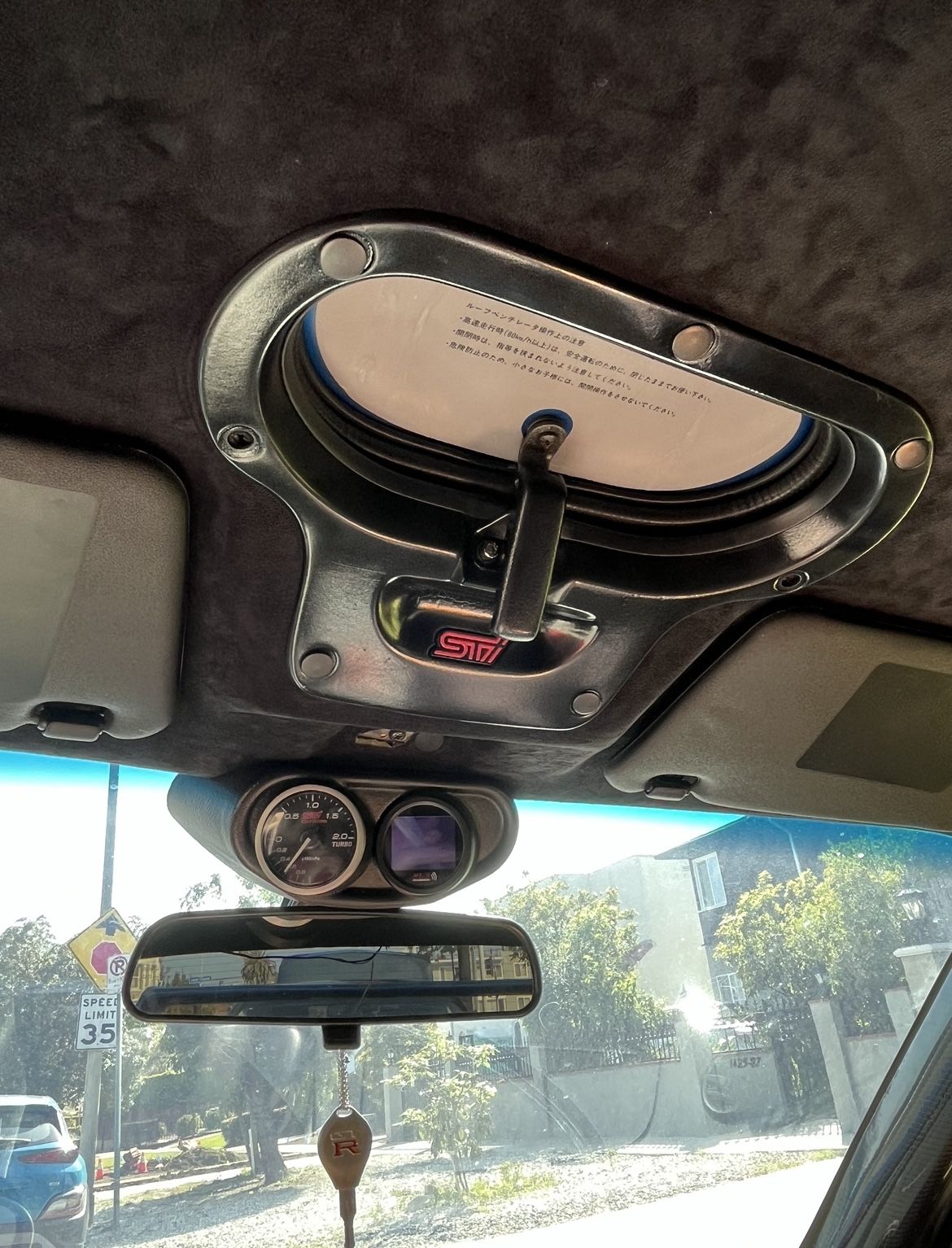 Spec-C STi Roof Vent Parts