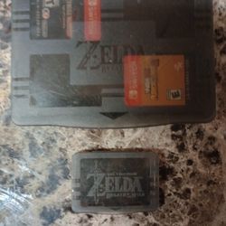2 Nintendo Switch Games And Zelda Game Case