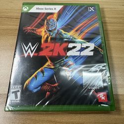 WWE 2k22 Xbox Series X