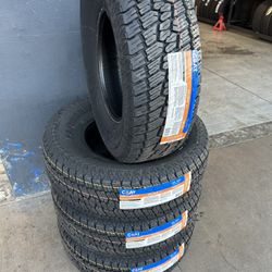 BRAND NEW SET OF ALL TERRAIN TIRES 265/70r16 265/70/16