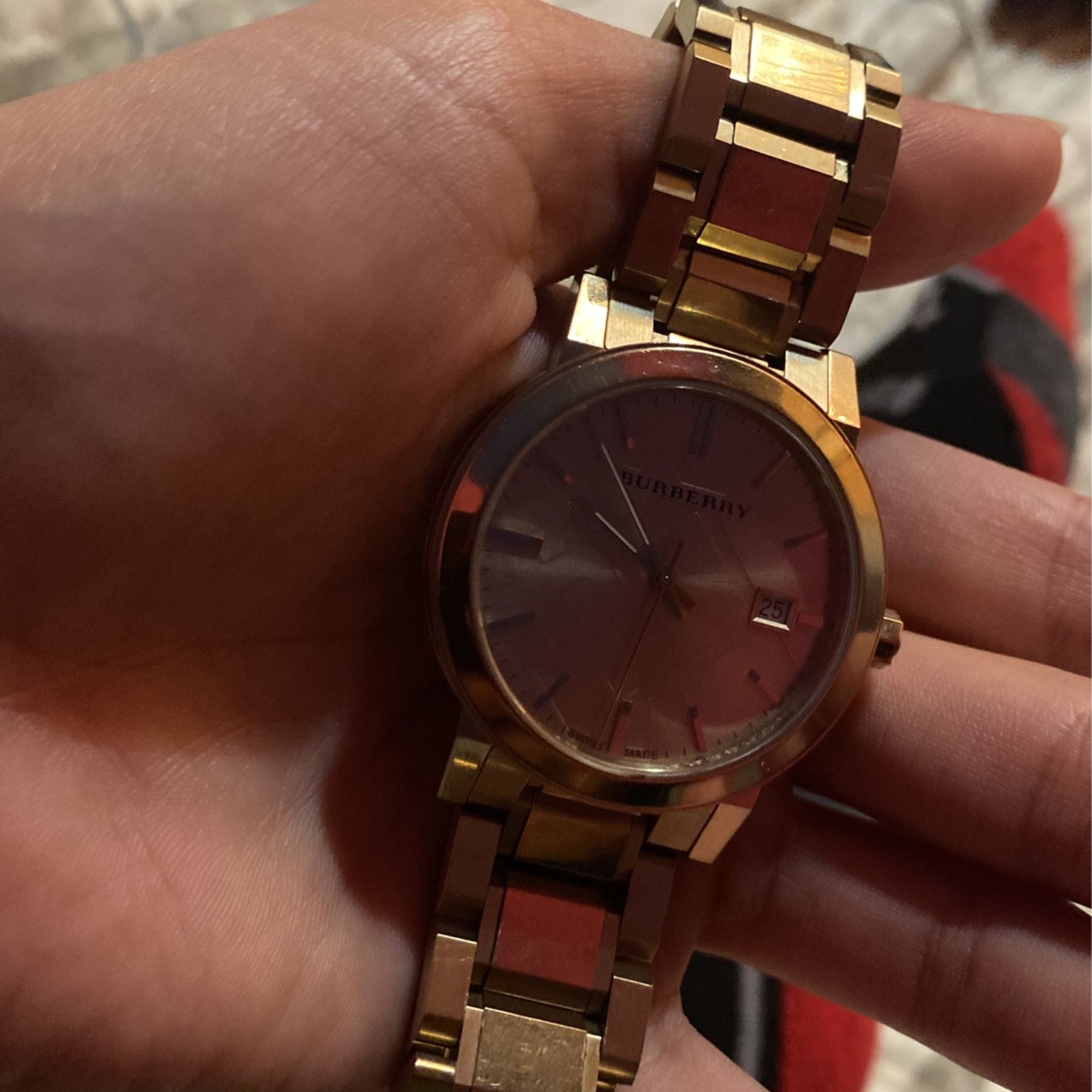 Burberry Gold Watch