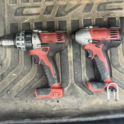 Milwaukee 18v drills