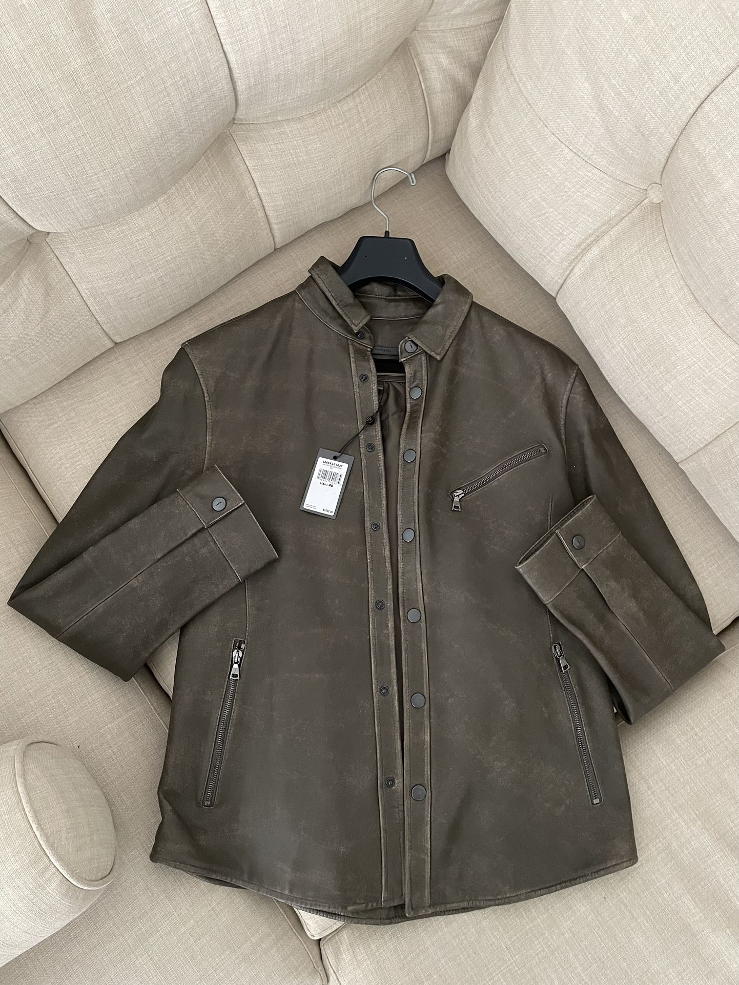 John Varvatos Shirt Jacket New Medium