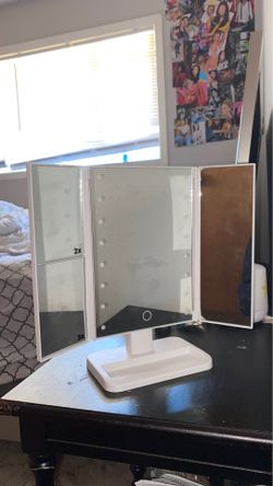 Mirror with lights
