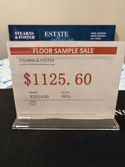 Stearns & Foster Lux Estate Ultra Firm Queen Mattress & Base