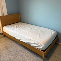 Twin Bed Frame And Mattress 