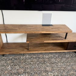 GREAT West Elm Jonah TV Console Stand – Modern & Stylish Storage 