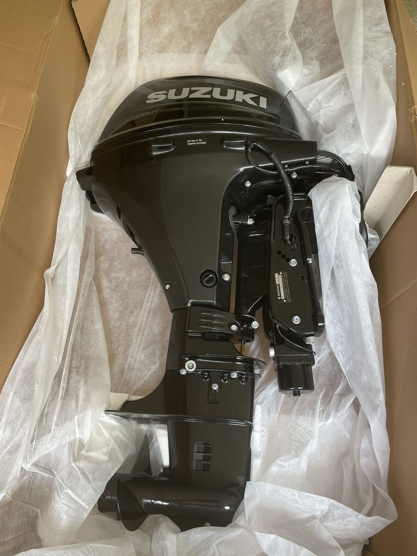 2022 Suzuki 9.9 h/p, hand tiller