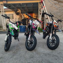 NEW 50cc automatic gas dirt bike NUEVA 