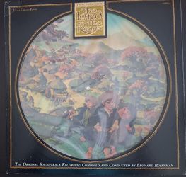 "LORD OF THE RINGS" 1978 Fantasy Rcds Soundtrack 2lp Picture Disc- Lmtd Edit~NM