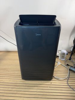 12000 BTU Midea Smart Portable Air Conditioner AC 3-in-1 Comfort: Cools, Ventilates, & Dehumidifies, Voice Control w/Alexa, Google Assistant, & Siri