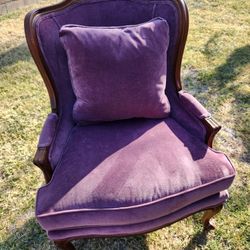 Ethan Allen Fancy Wingback Chair
