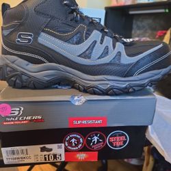 SKETCHERS Waterproof Memory Foam Boots 