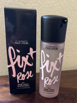 MAC Prep + Prime Fix+ Rose Finishing Mist 3.4 Fl oz New in box