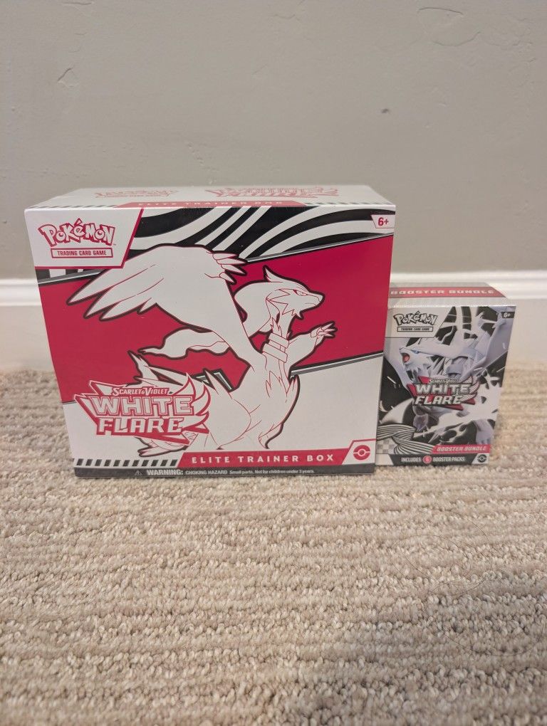 White Flare ETB & Booster