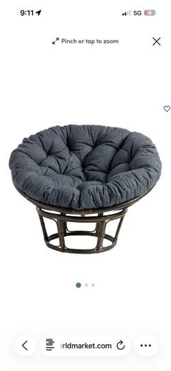 Papasan Cusion with frame but no base