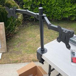 Dual Monitor Desk Arm
