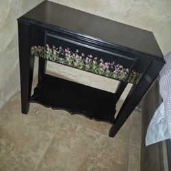 Black Small Side Table
