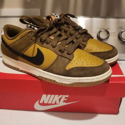 Nike Dunk Gum Pack Ochre Size 12
