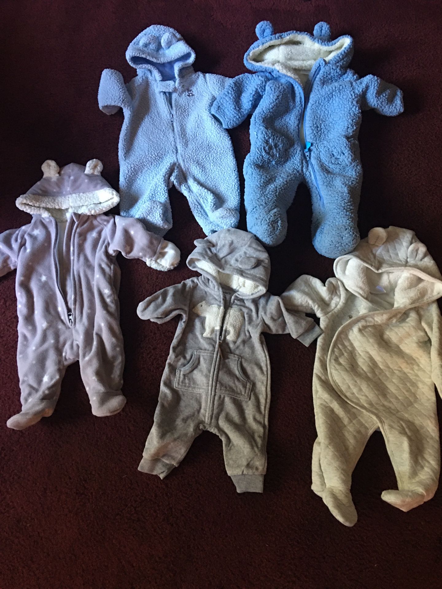 5 baby winter outfits $10