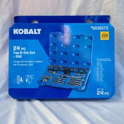 Kobalt 24 Piece Tap And Die Set SAE